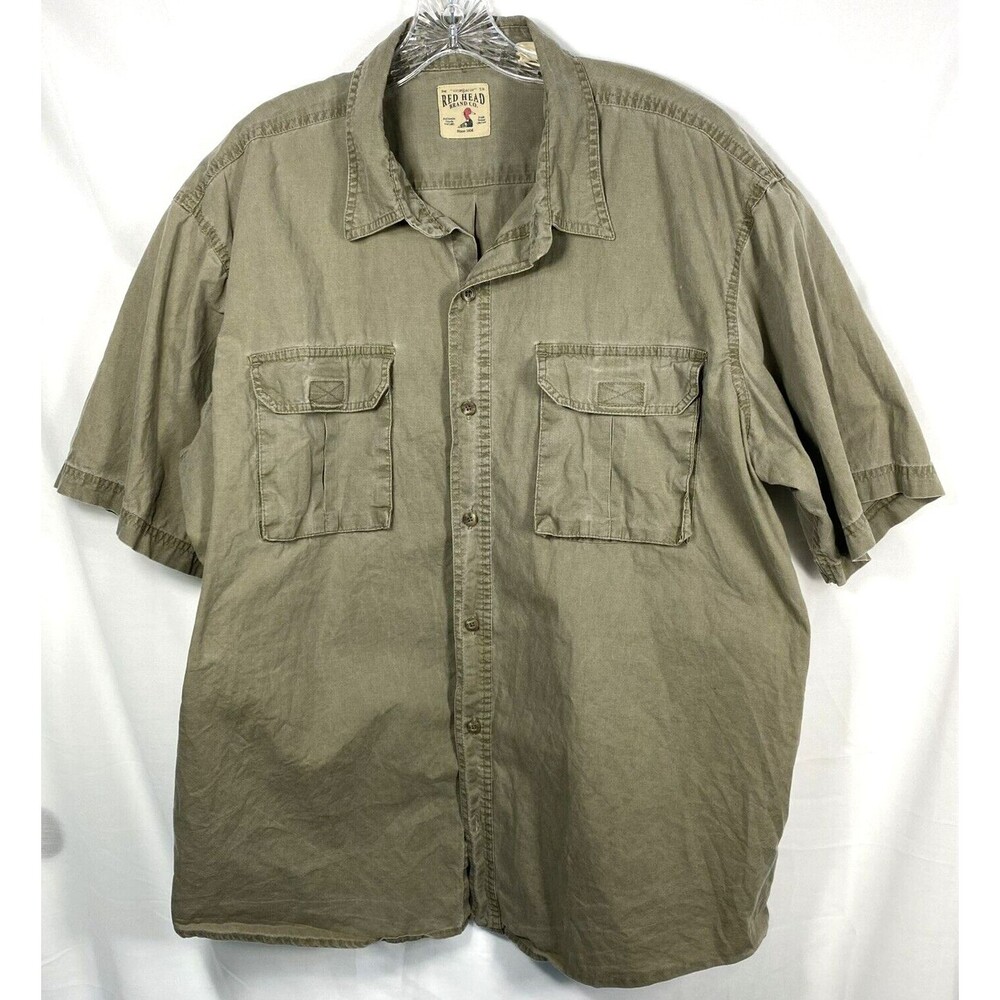 Red Head Brand Co. Men's Fishing Camping Outdoors Field Tested Shirt Top Sz 2XL